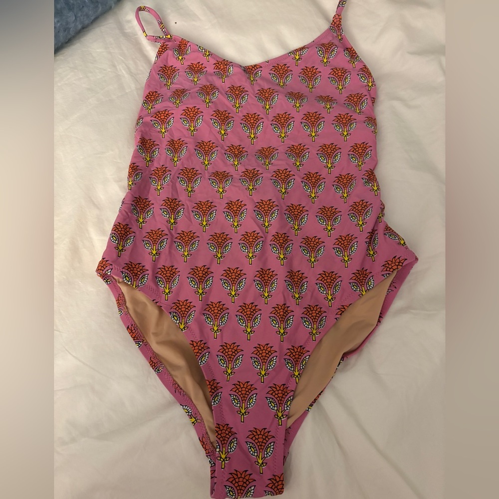 Jcrew x SZ Blockprints One-Piece Swimsuit